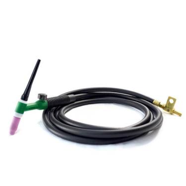 Imagem de Tocha TIG com Válvula e Conector Olhal e Euro 13mm HW26 Super 4 Metros