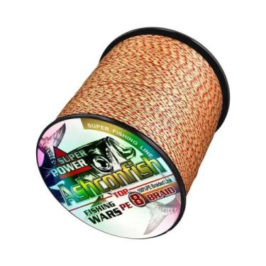 Imagem de Linha de Pesca Trançada Ashconfish - 8 Fios, 6-300LB, 300M - Super Res