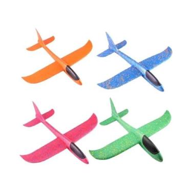 Imagem de Planador de Espuma para Crianças - 36cm - Avião de Brinquedo Resistent