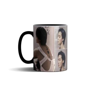 Imagem de Caneca BTS Integrante Park Jimin Face - Lorraine Canecas, Preto