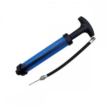 Imagem de Bomba De Ar Sac Penalty Bolas E Pneus Com Dupla Ação Azul