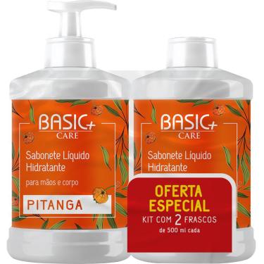 Imagem de Sabonete Líquido Basic+ Care Pitanga 500ml + Refil