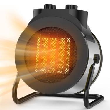 Imagem de Aquecedor de ambiente Elevoke 1500W PTC Electric para uso interno