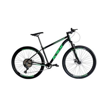 Imagem de Bicicleta Aro 29 Mtb Ksx Sd7 12v Garfo com Trava K7 11/50 Freio a Disco Hidráulico Kit 1x12 (Preto/Verde, 19)