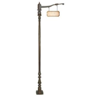 Imagem de Poste Verona com Suporte para Placa Jardim Sítios e Entradas Condomíni