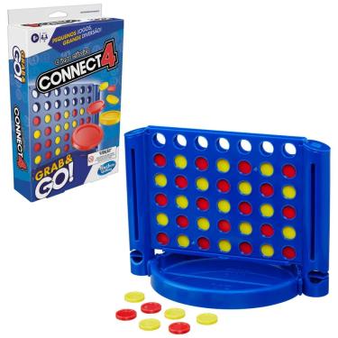 Imagem de Jogo De Tabuleiro Grab And Go Connect 4