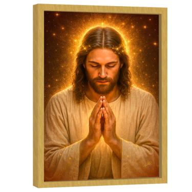 Imagem de Quadro Decorativo Jesus Orando