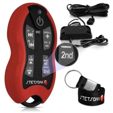 Imagem de Controle stetsom sx2 longa distância vermelho 16 função 500m