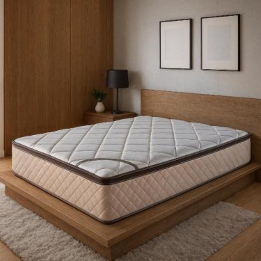 Imagem de Colchão Casal Molas Ensacadas Fiori 138x188x30 Bom Pastor