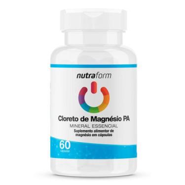 Imagem de Cloreto de magnésio pa 60 capsulas - Nutraform, Sem Sabor