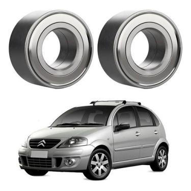 Imagem de Par Rolamento Roda Dianteiro C3 1.4 1.6 2003 A 2012 - SNR