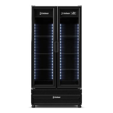 Imagem de Cervejeira Imbera 810 Litros Porta de Vidro Full Black CCV480 220V