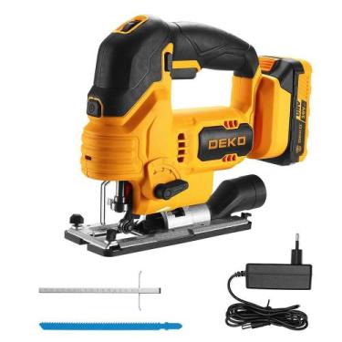 Imagem de Serra Tico Tico 7/8 Pol 20V Bat Lítio C/ Laser e Luz LED - DEKO