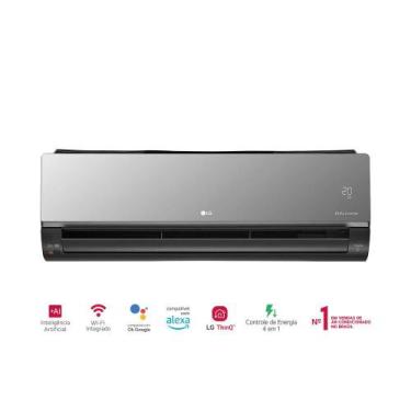 Imagem de Ar-Condicionado Split Daul Inverter LG Voice +AI 12.000BTUs quente e F