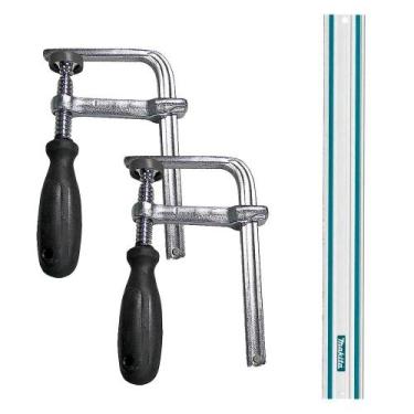 Imagem de Kit 1 Trilho 1.5 Metro e 1 Conjunto de Sargento para SP6000 Makita