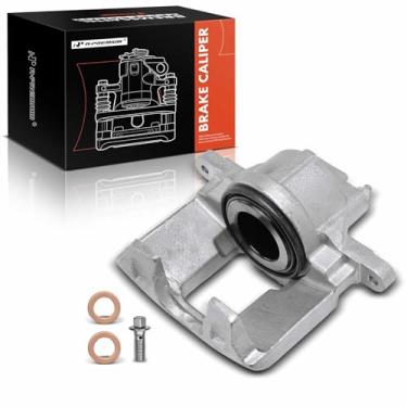 Imagem de A-Premium Conjunto de pinça de freio a disco sem suporte compatível com modelos selecionados Dodge, Jeep, Ram e Volkswagen - Grand Caravan, Journey, Town & Country, Wrangler JK, Nitro, Routan, C/V