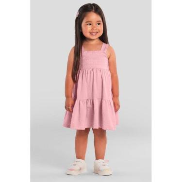 Imagem de Vestido infantil menina texturizado Brandili