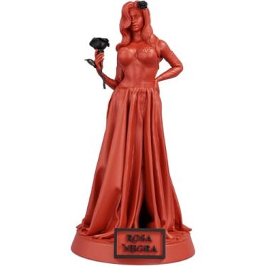 Imagem de Estátua Pombagira Rosa Negra Imagem Umbanda Candomblé - Versão 2 (Cor Sanguis Obscurus)