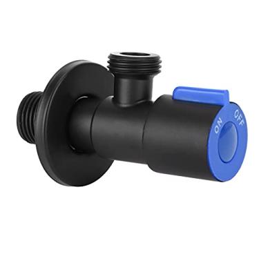 Imagem de GLOGLOW Válvulas de Controle de Fluxo do Chuveiro Válvula ângulo para Suprimentos de Banheiro do Banheiro, Tinta de Assadeira Hightemperature, G1/2 Frea para Suprimentos de No, Tinta de Assadeira