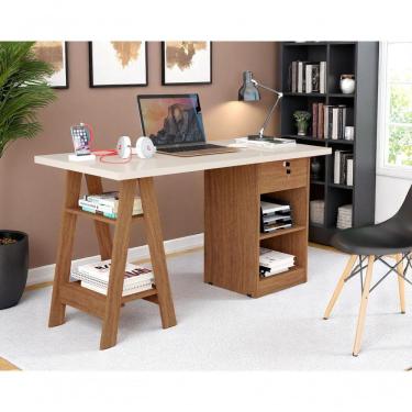 Imagem de Escrivaninha Para Escritório Ou Quarto Estudos E Computador