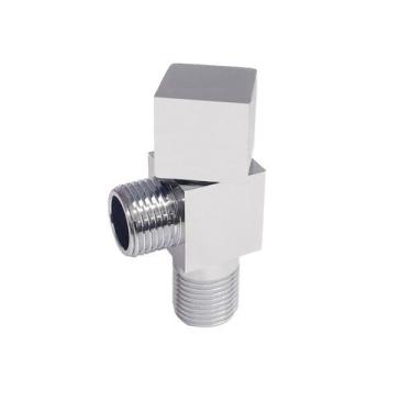 Imagem de Registro Ducha Higiênica Metal Quadrado Reposição Luxo - Dazie Metais