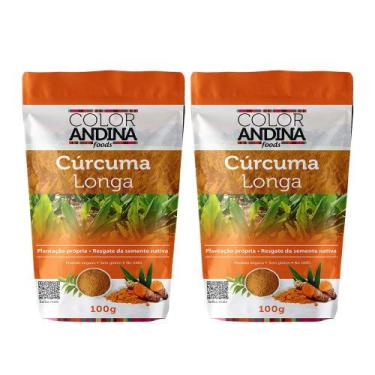 Imagem de Curcuma pura Color Andina 100g - 2 pacotes - COLOR ANDINA FOODS