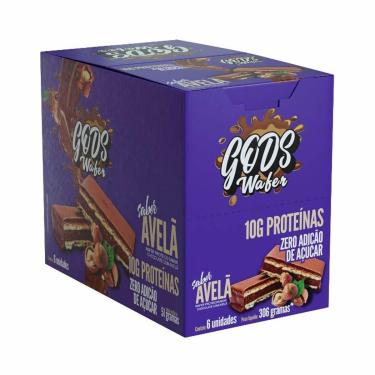 Imagem de Gods Wafer - 6 Unidades de 51g Avelã - Canibal-Masculino