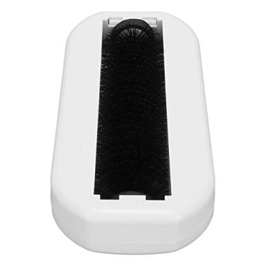 Imagem de Varredor de migalhas portátil reutilizável Coletor detritos domésticos para mesa lençol roupas sofá tapete escova macia ABS alto desempenho em coleta cabelo suprimentos limpeza lixo