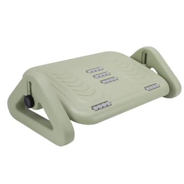 Imagem de OPPWONG Apoio para Os Pés Ajustável Sob a Mesa Com Apoio para As Pernas Com Massagem Em Rolo Material Plástico Espessado Design Texturizado Portátil e Leve para Jogos de Computador