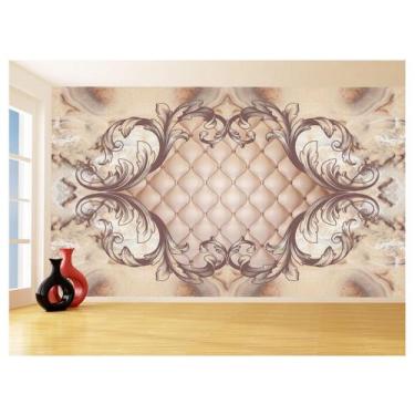 Imagem de Papel De Parede 3D Floral Textura Sala Flores 3,5M Xfl258 - Você Decor