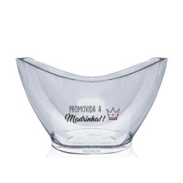 Imagem de Champanheira Personalizada Para Madrinha Krystalon