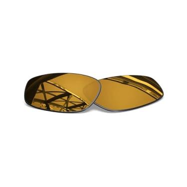 Imagem de SmartVLT Lentes de reposição masculinas para óculos de sol Oakley Monster Dog - Mais opções, Bronze dourado, Tamanho �nico