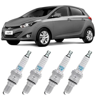 Imagem de Jogo Vela De Ignição Hb20 1.6 2016 A 2019 Silzkr7g8de Ngk