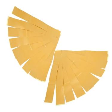 Imagem de Pissente 20pcs Zero Fita Mitra Fita Serra Fita de Madeira Dupla Fita de Madeira 2x14in Pvc Tiras Autônomas para Posição Precisa Cortada de Madeira Com Marcação Precisa de Kerf