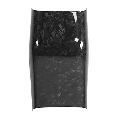 Imagem de aqxreight Adesivo do Apoio de Braço Traseiro do Console Painel de Saída de Ar AntiKick Capa de Fibra de Carbono Seca Adequada para Modelo 3 20182021 Elegância de Luxo Sinta Seu Interior Claro