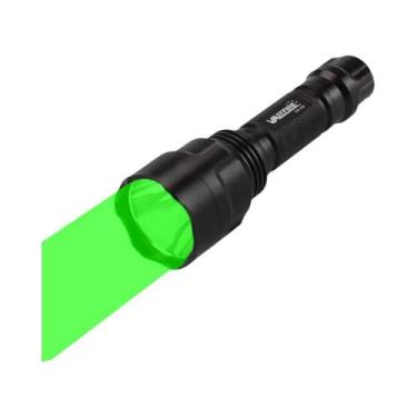 Imagem de Lanterna Tática LED Para Caça Com Luz Branca, Verde E Vermelha, Tocha 