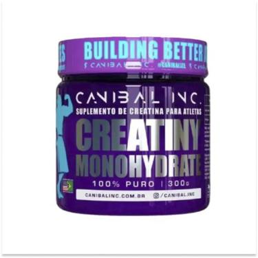 Imagem de Creatina 100% Pura Monohidratada Canibal inc 300g Força, Energia e Dis