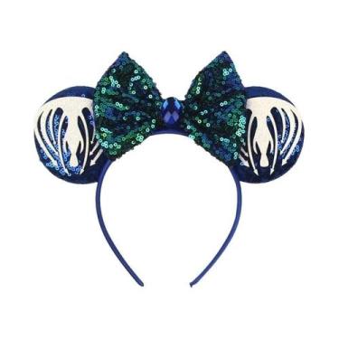 Imagem de Tiara De Orelhas De Rato Do Castelo Da Disney Com Fogos De Artifício P