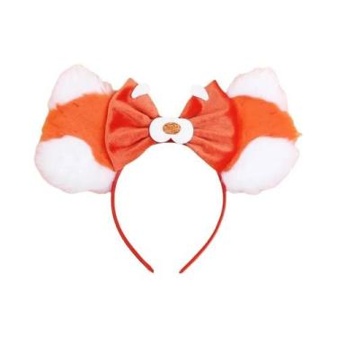 Imagem de Tiara De Orelhas De Rato Do Castelo Da Disney Com Fogos De Artifício P