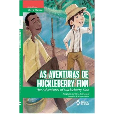Imagem de Livro - As aventuras de Huckleberry Finn: The adventures of Huckleberr