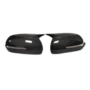 Imagem de Capa Para Espelho Retrovisor Lateral De Carro, Padrão De Fibra De Carbono/Tampa De Asa Preta, Compatível Com KIA K3/Forte/Cerato/1-Ceed 2009-2013(Carbon Fiber Pattern)