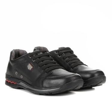 Imagem de Sapatênis Masculino, Pegada, Preto, 41