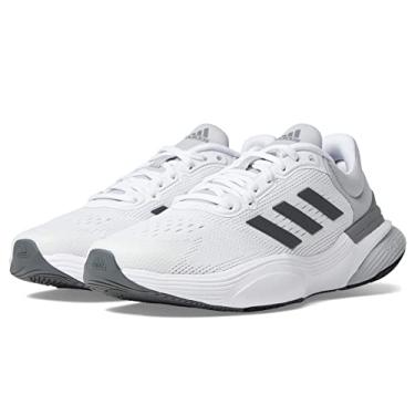 Imagem de adidas Tênis unissex Child Response Super 3.0, Branco/cinza/cinza., 6 Big Kid