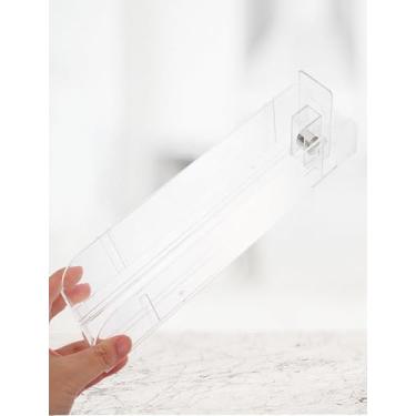 Imagem de Organizador de cigarro automático - Prateleira de exibição de empurrador de cigarro de 23 cm, dispensador de cigarro deslizante para fácil acesso e armazenamento limpo - perfeito para uso doméstico ou