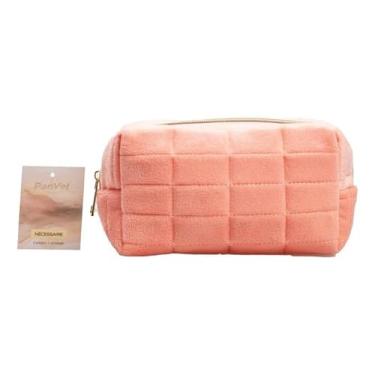 Imagem de NÉCESSAIRE DE VELUDO PANVEL NEW CLASSIC ICONIC EDITION ROSE