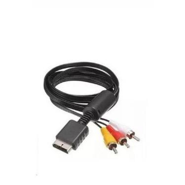 Imagem de Cabo Av Audio E Video Rca Para Playstation 1 Ps2 Ps3 2 Metro