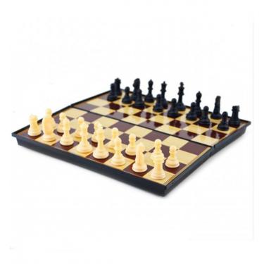 Imagem de Jogo De Xadrez Tabuleiro Dobrável Magnético Imã 20 X 20Cm