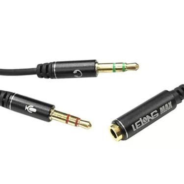 Imagem de Cabo Adaptador Conversor De Áudio P3/P2 Para Smartphones