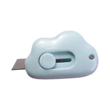Imagem de Mini Estilete De Bolso Cloud Art Com Lâmina Recarregável Para Papel, A