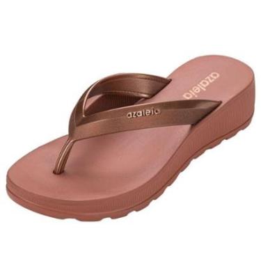 Imagem de Tamanco Feminino Anabela Baixo Fabi Light Line Azaleia-Feminino